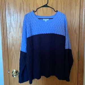Women’s two toned sweater